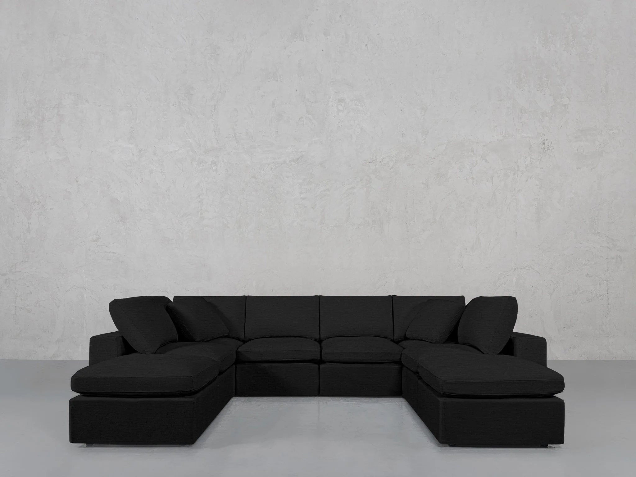 8-Seat Modular Double Lounger U-Sectional - Image 101