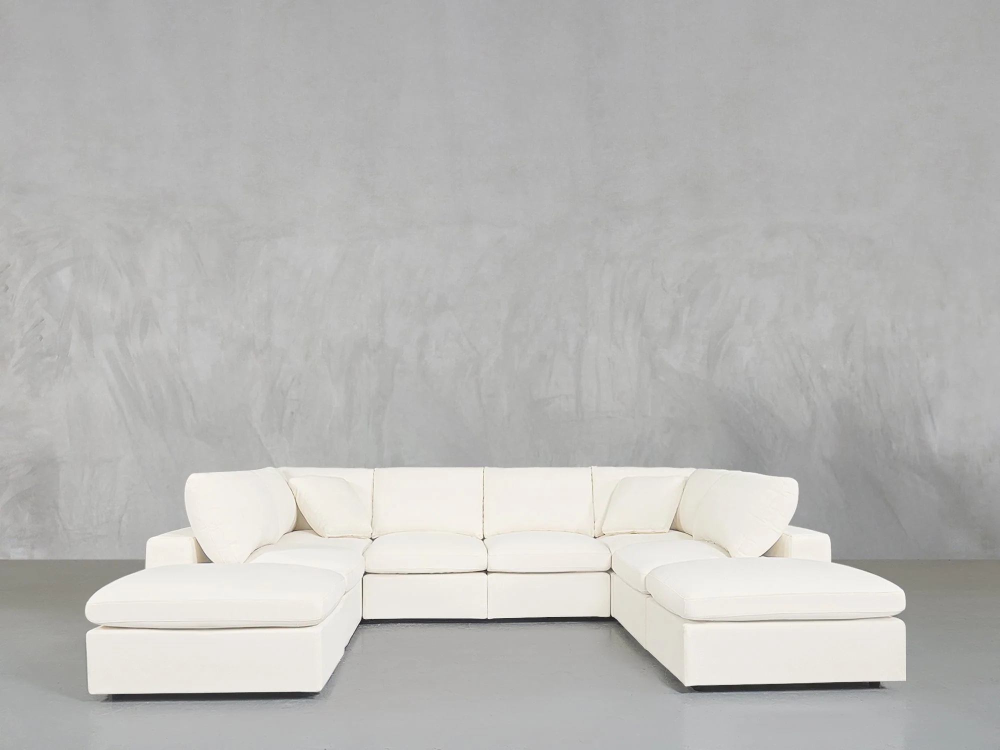 8-Seat Modular Double Lounger U-Sectional - Image 111