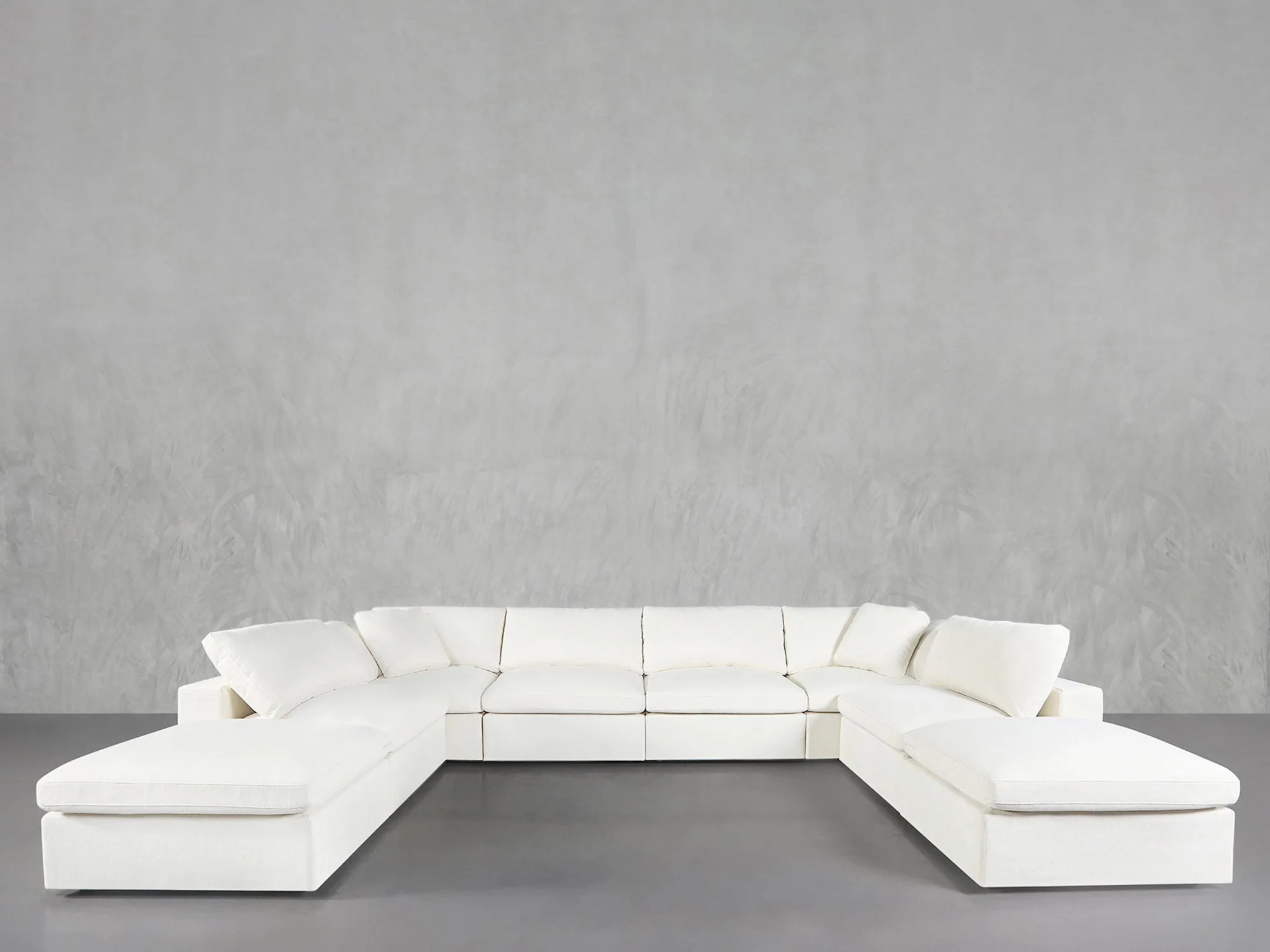 8-Seat Modular Double Lounger U-Sectional - Image 14