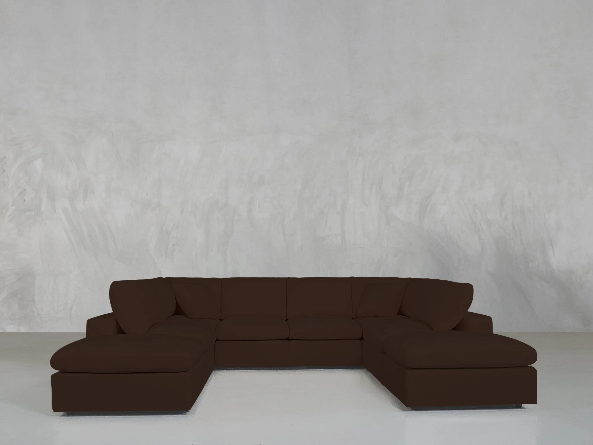 8-Seat Modular Double Lounger U-Sectional - Image 144