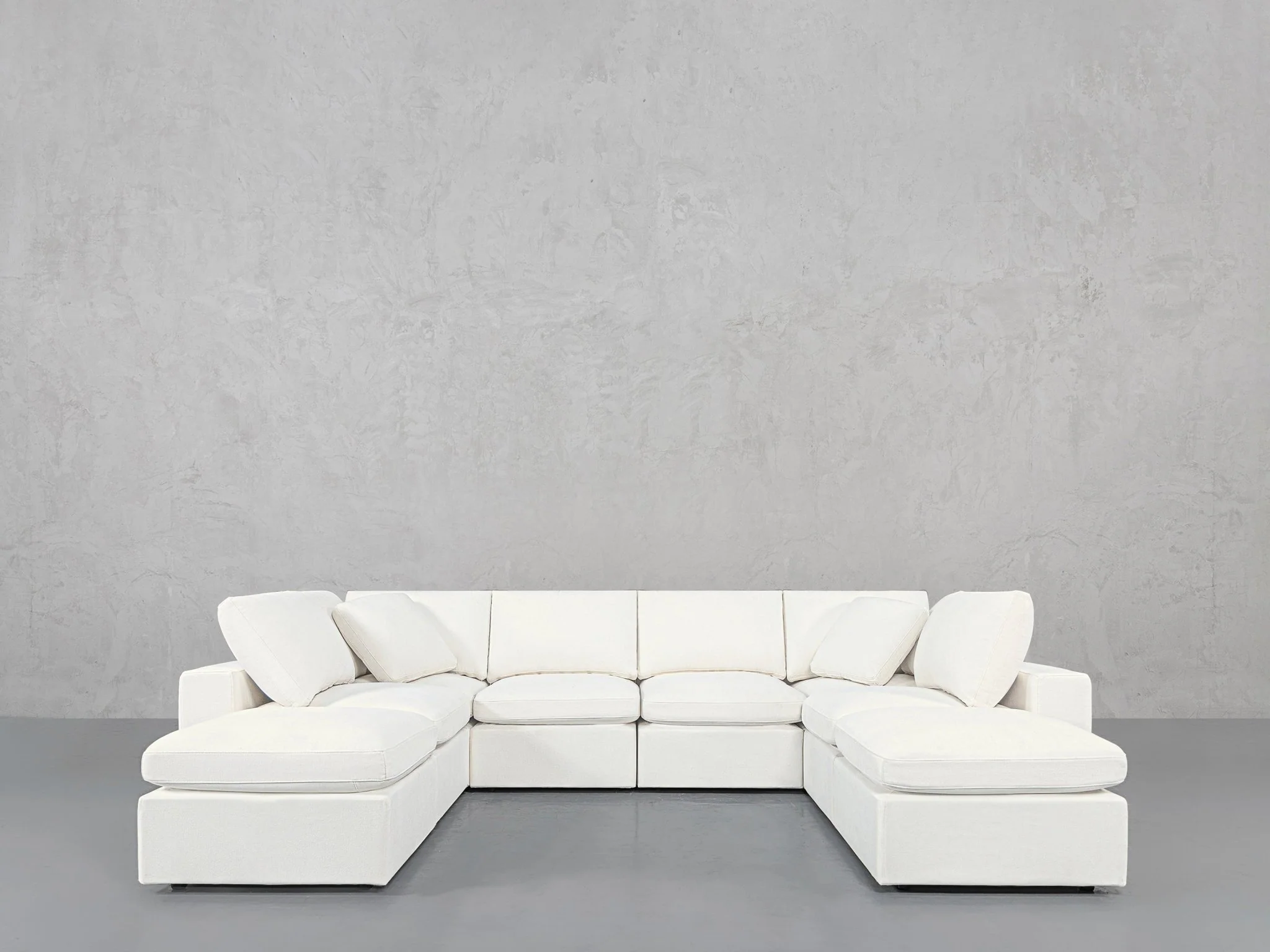 8-Seat Modular Double Lounger U-Sectional - Image 17