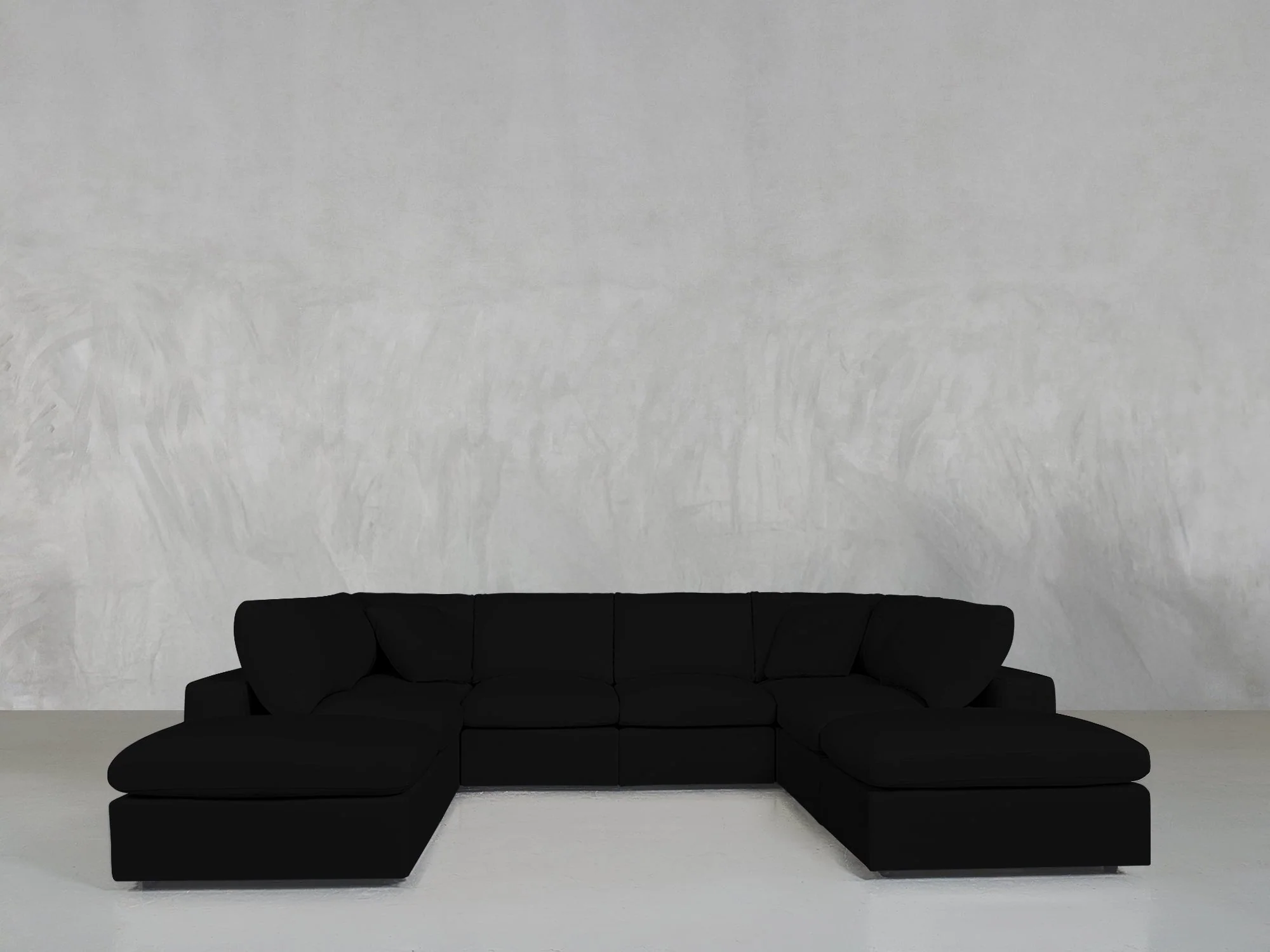 8-Seat Modular Double Lounger U-Sectional - Image 199