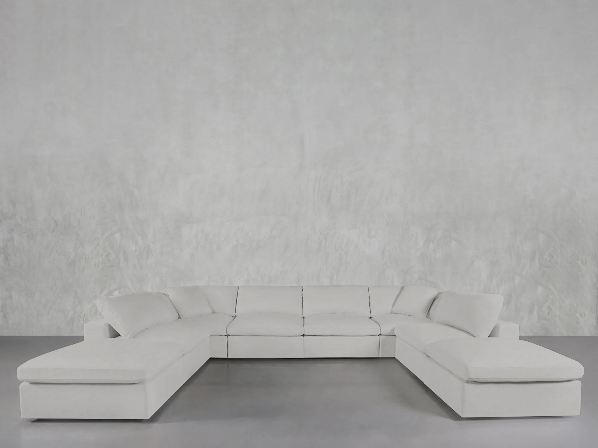 8-Seat Modular Double Lounger U-Sectional - Image 24