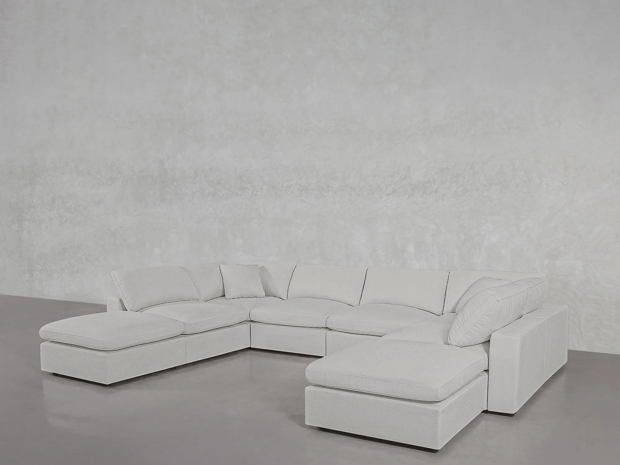 8-Seat Modular Double Lounger U-Sectional - Image 25