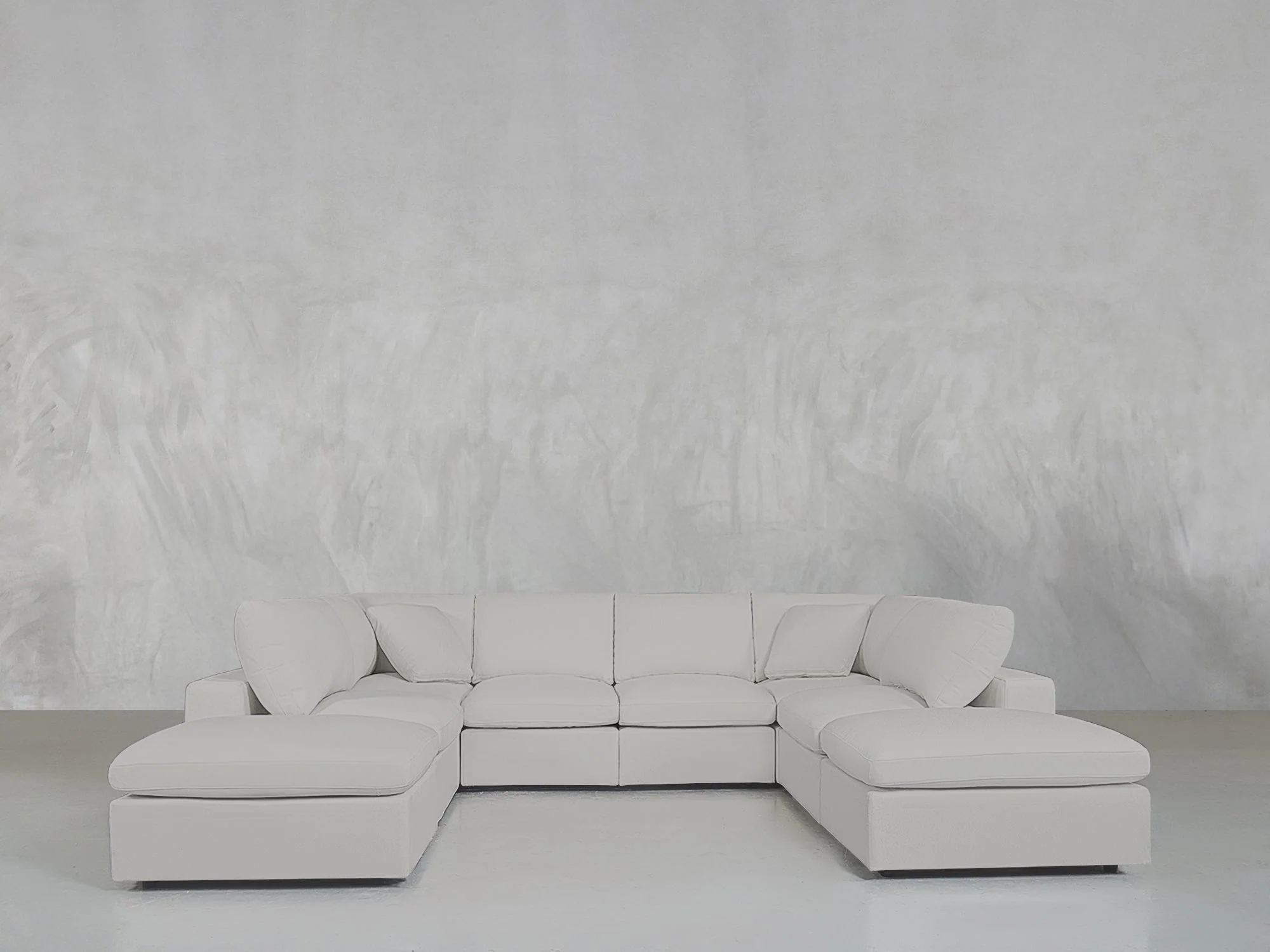 8-Seat Modular Double Lounger U-Sectional - Image 26