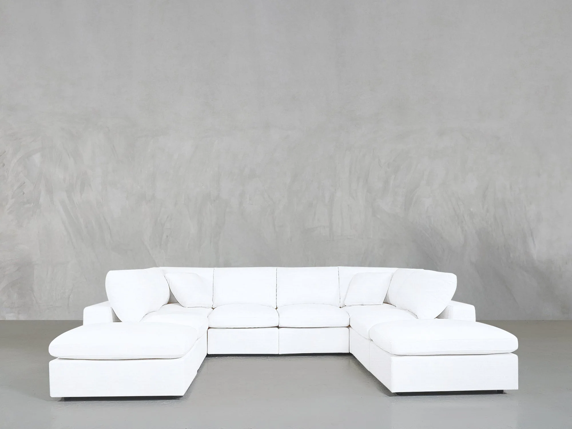 8-Seat Modular Double Lounger U-Sectional - Image 36