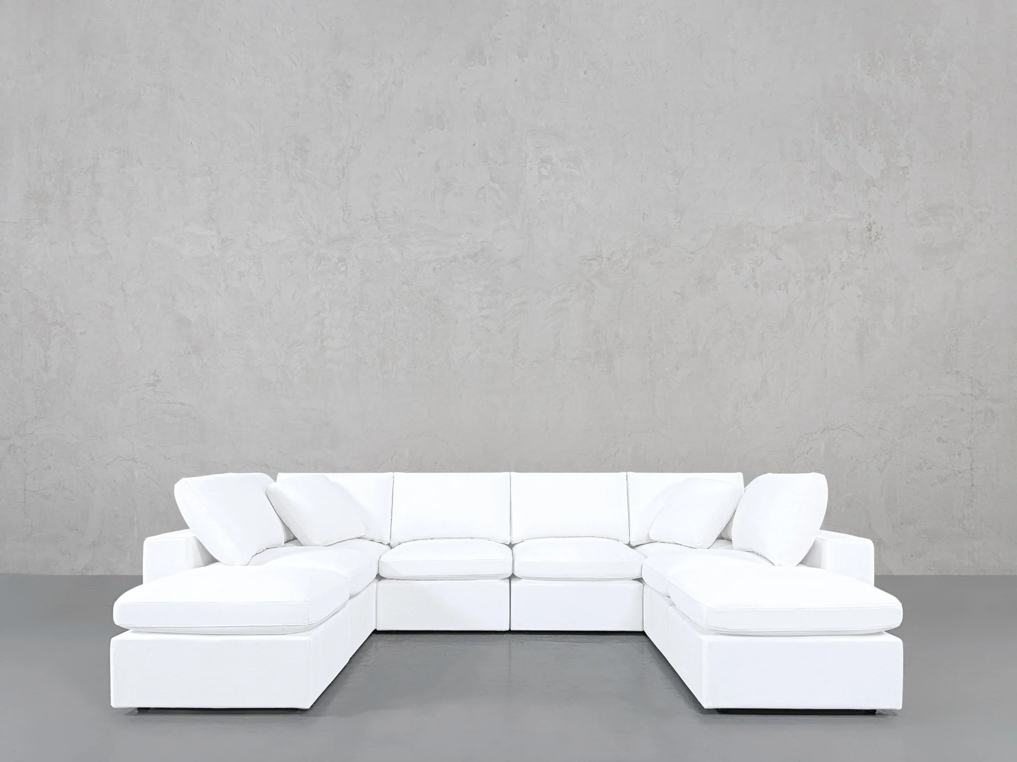 8-Seat Modular Double Lounger U-Sectional - Image 37