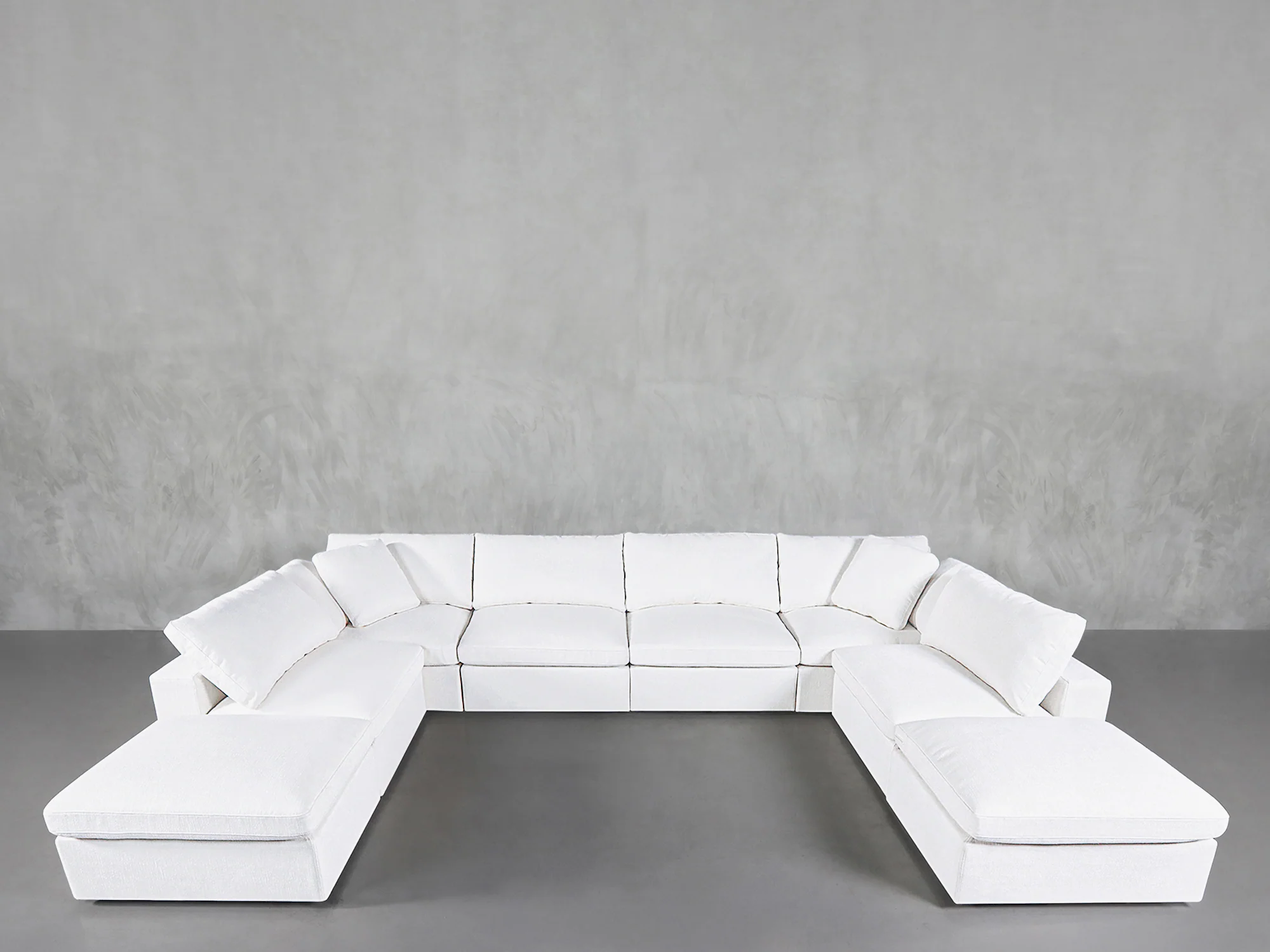 8-Seat Modular Double Lounger U-Sectional - Image 4