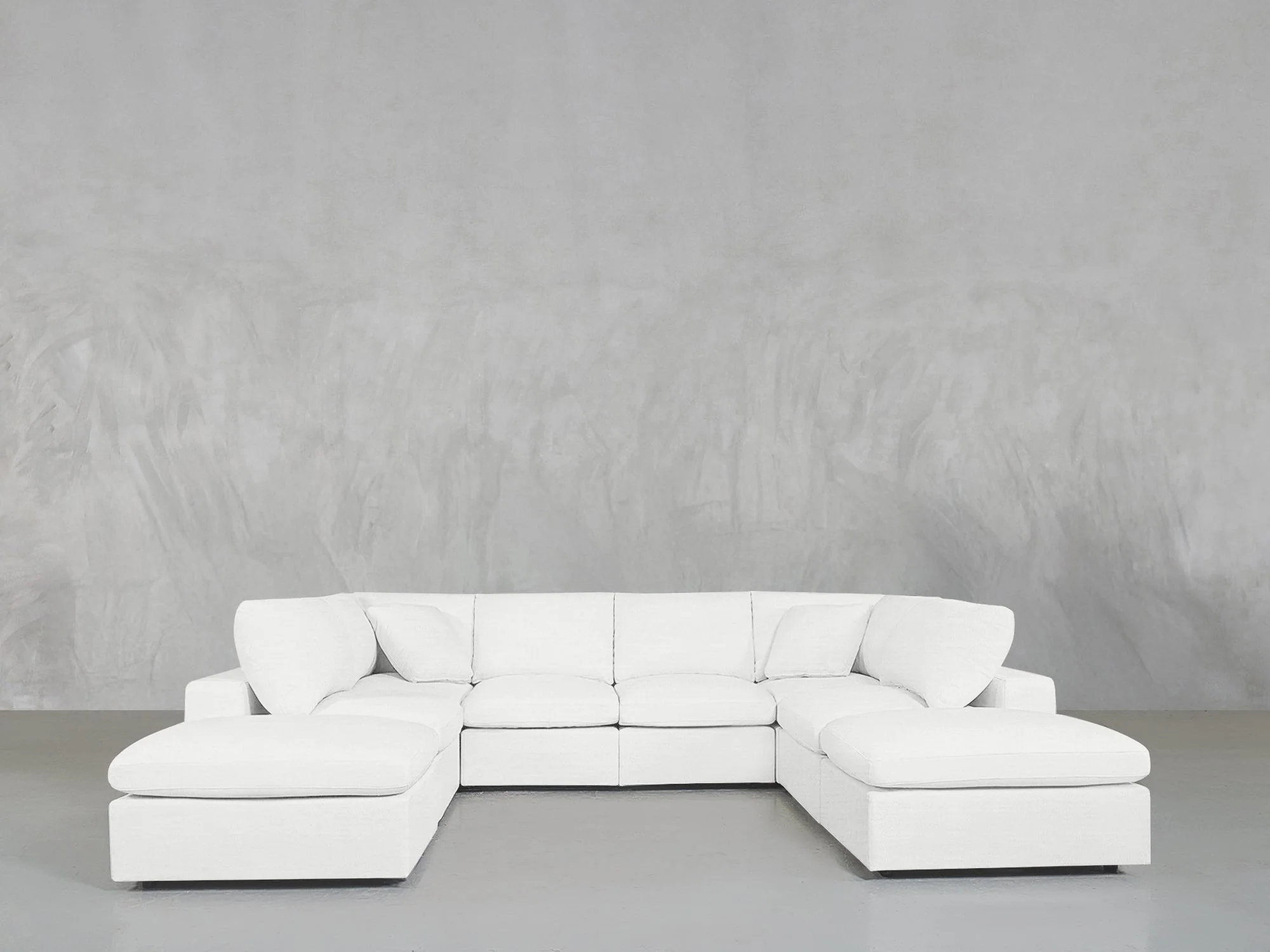 8-Seat Modular Double Lounger U-Sectional - Image 47