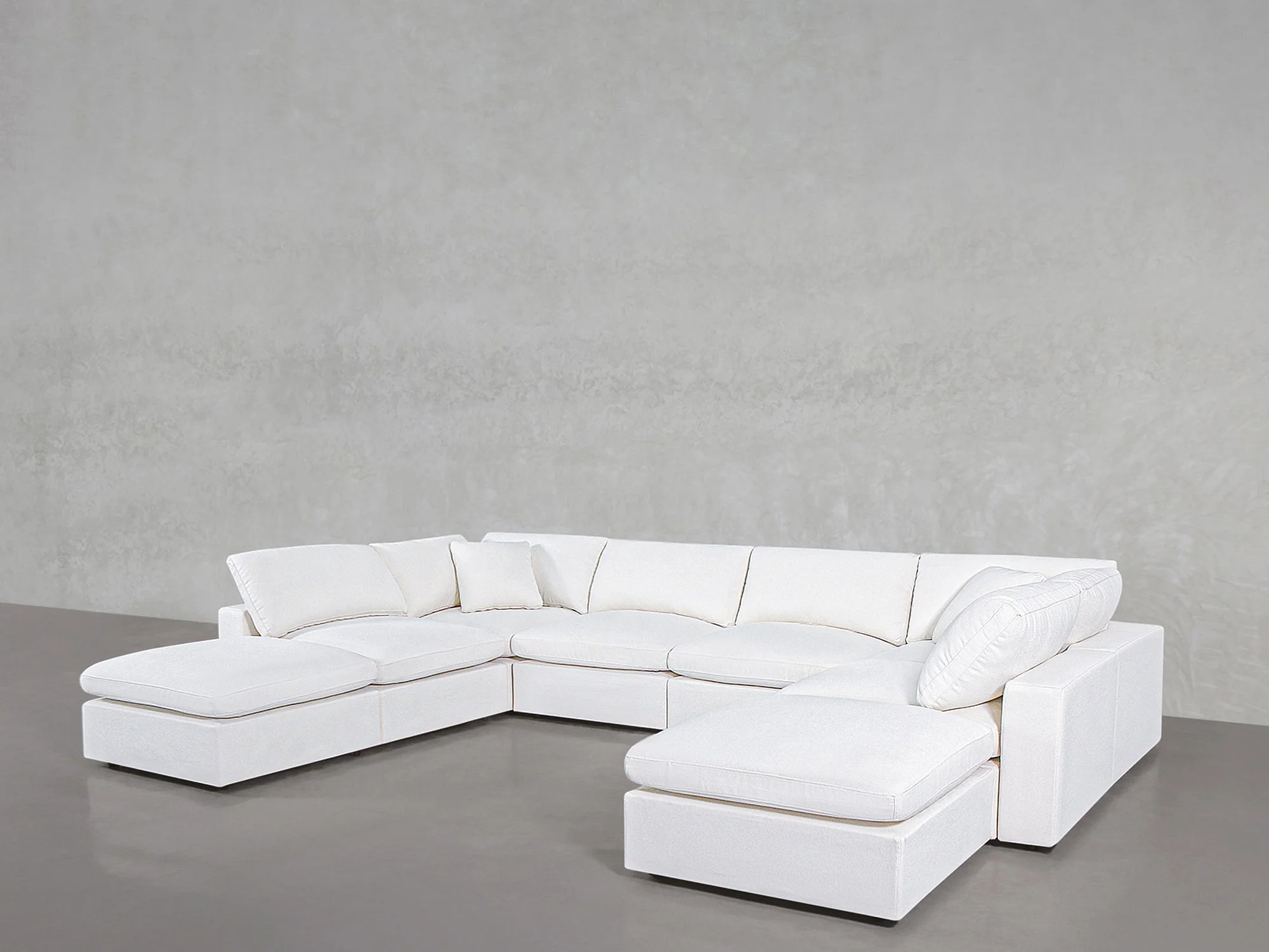 8-Seat Modular Double Lounger U-Sectional - Image 5