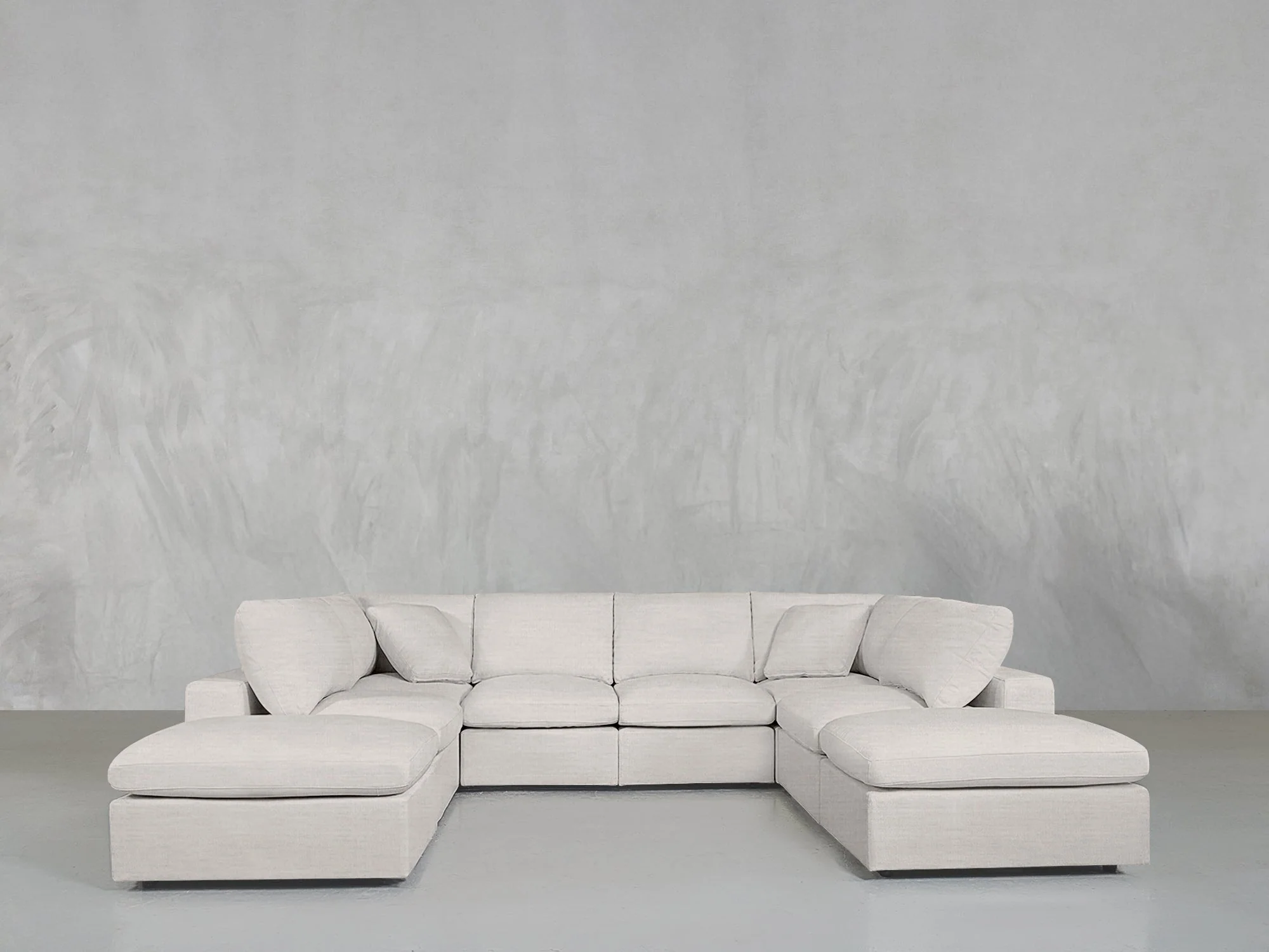 8-Seat Modular Double Lounger U-Sectional - Image 58