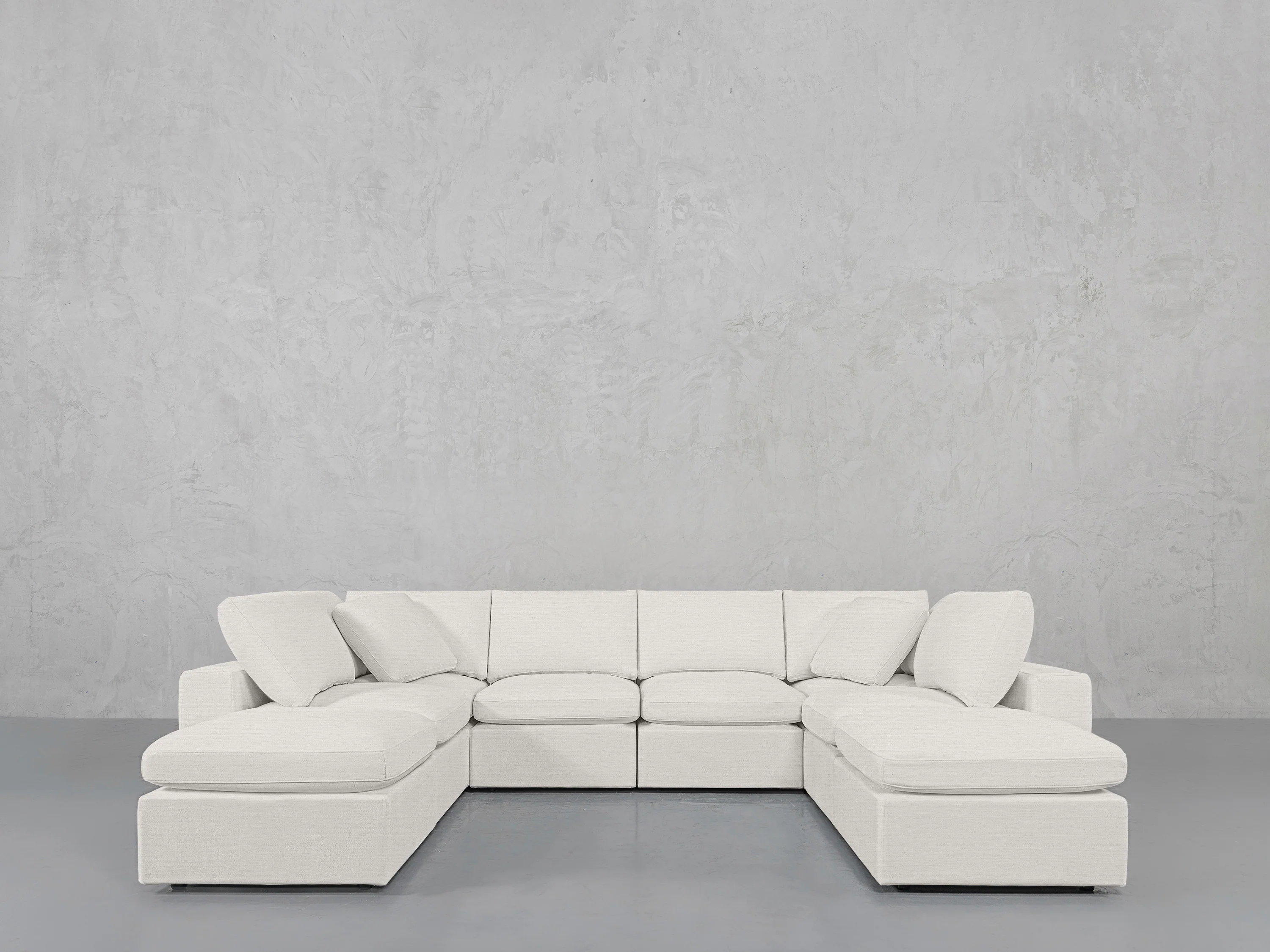 8-Seat Modular Double Lounger U-Sectional - Image 60