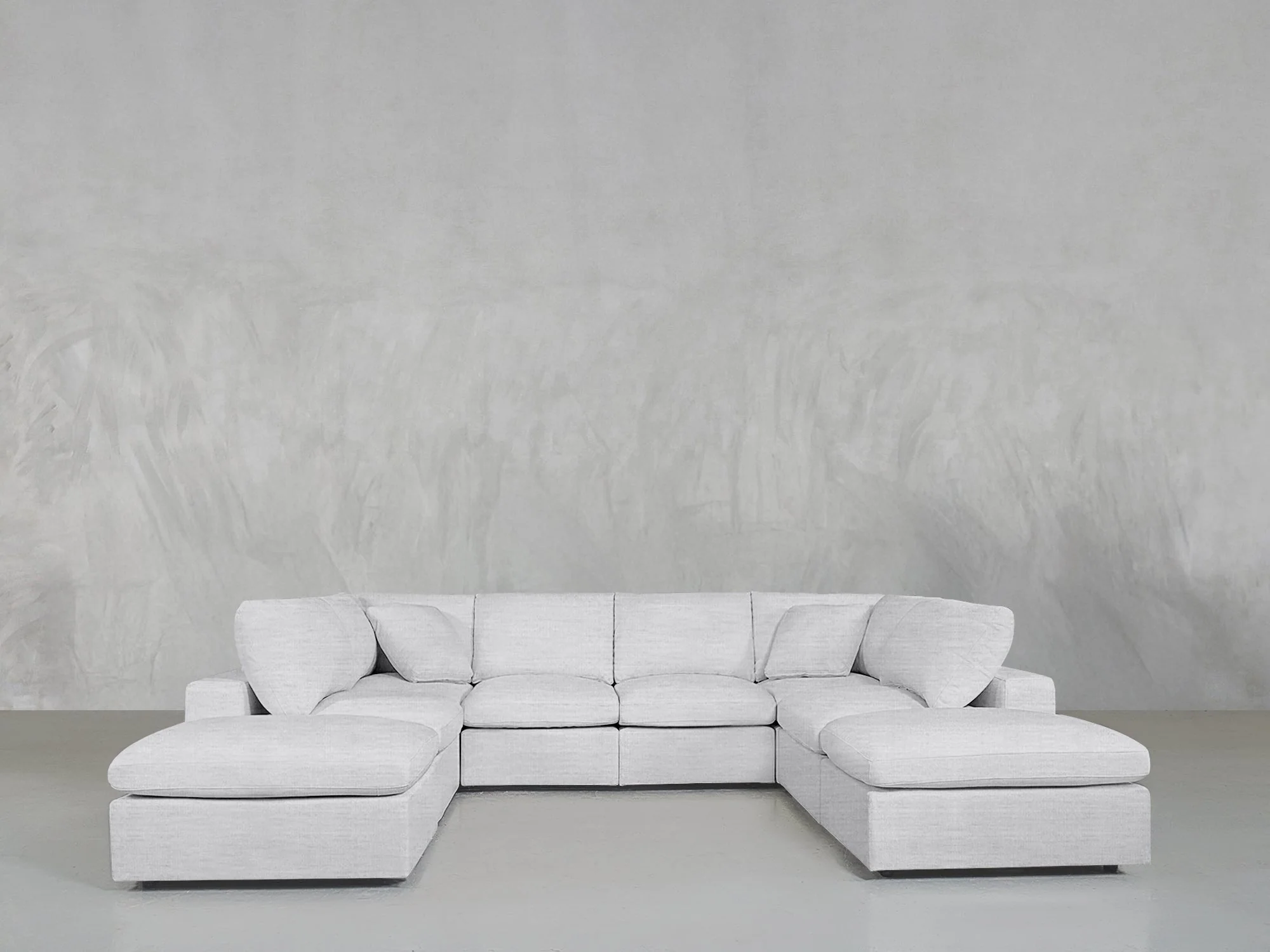 8-Seat Modular Double Lounger U-Sectional - Image 67