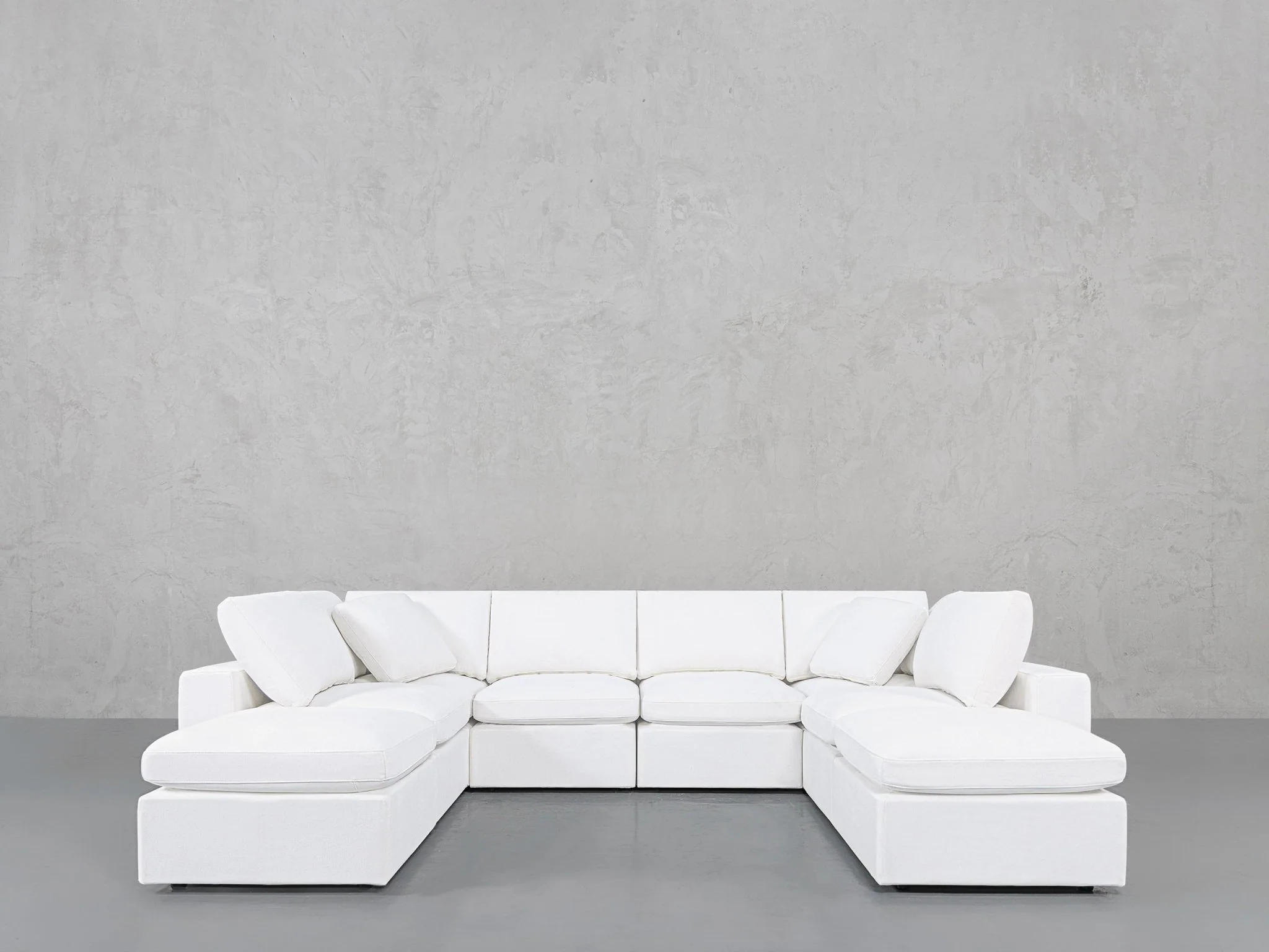 8-Seat Modular Double Lounger U-Sectional - Image 7