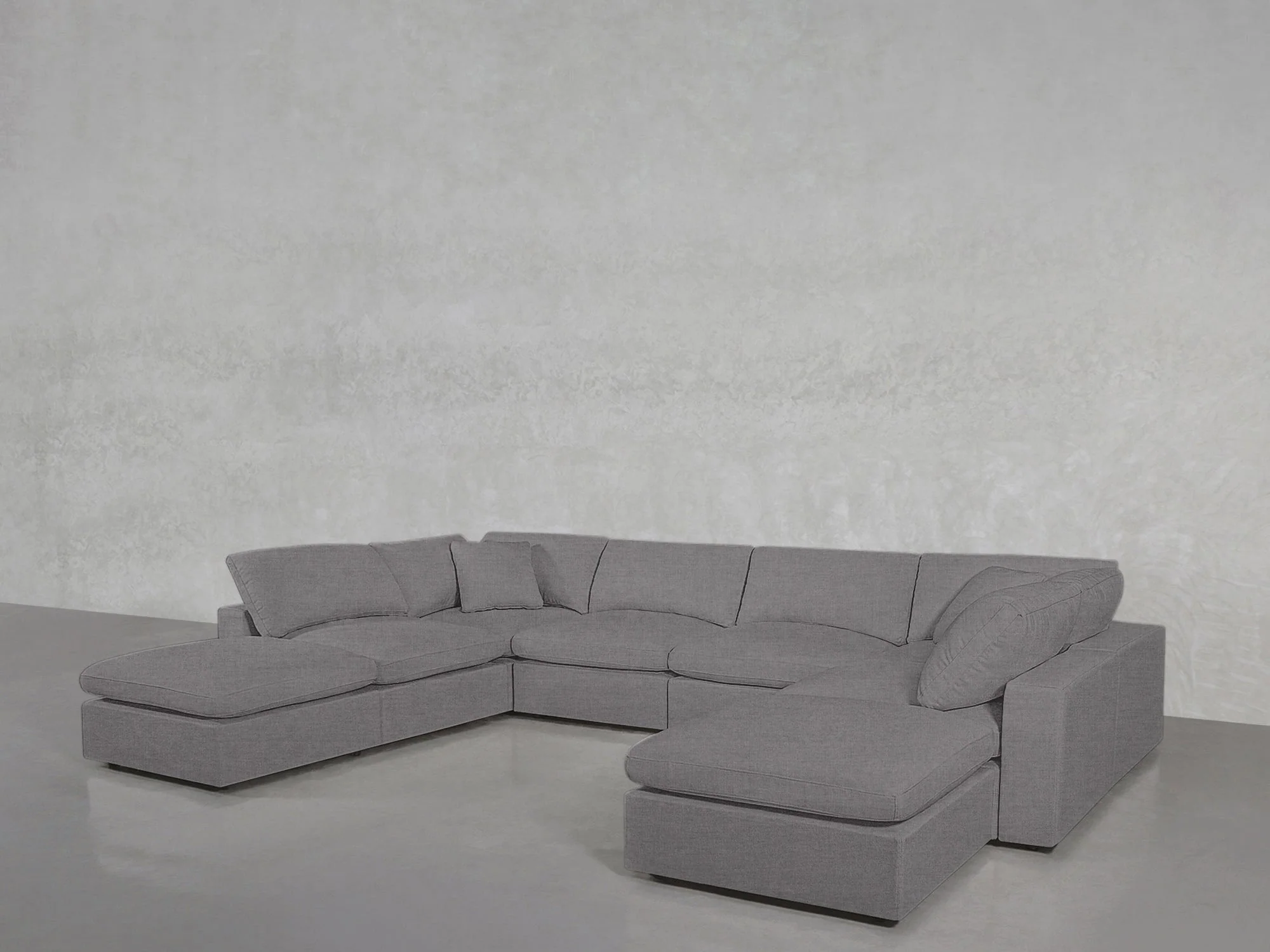 8-Seat Modular Double Lounger U-Sectional - Image 77