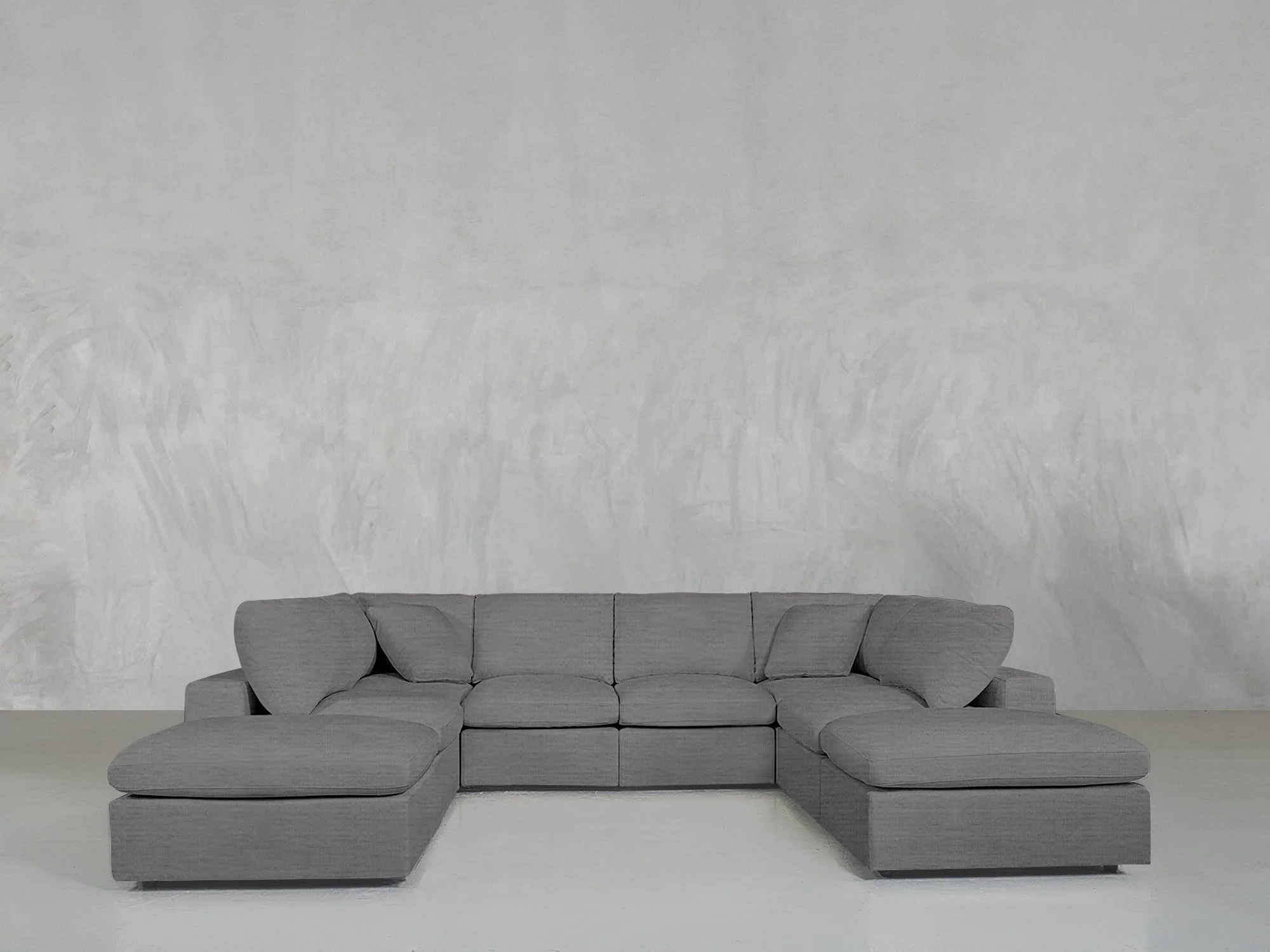 8-Seat Modular Double Lounger U-Sectional - Image 78