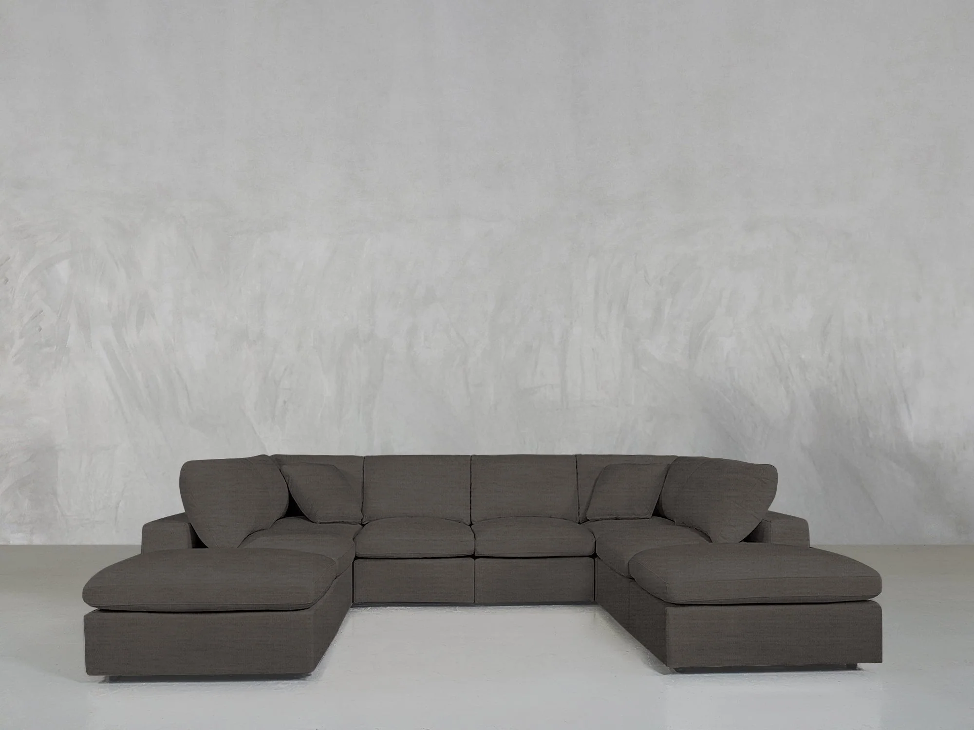 8-Seat Modular Double Lounger U-Sectional - Image 89