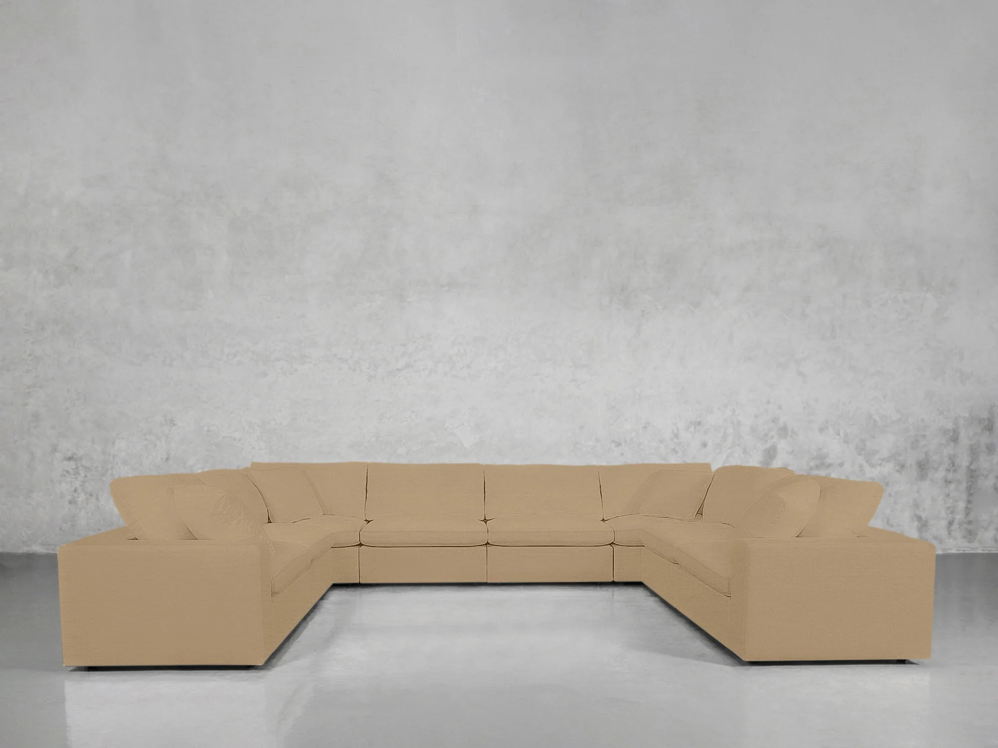 8-Seat Modular U-Sectional - Image 130