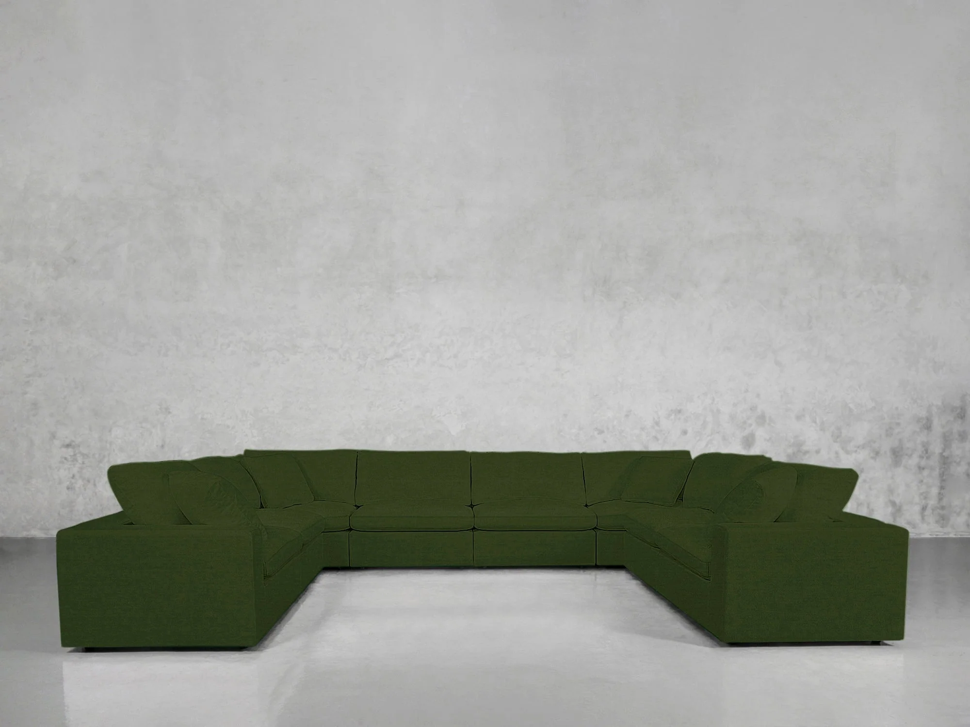 8-Seat Modular U-Sectional - Image 152