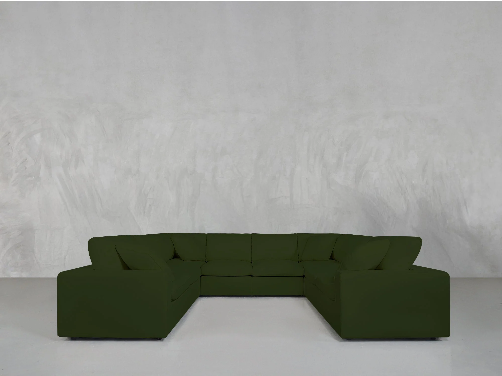 8-Seat Modular U-Sectional - Image 154