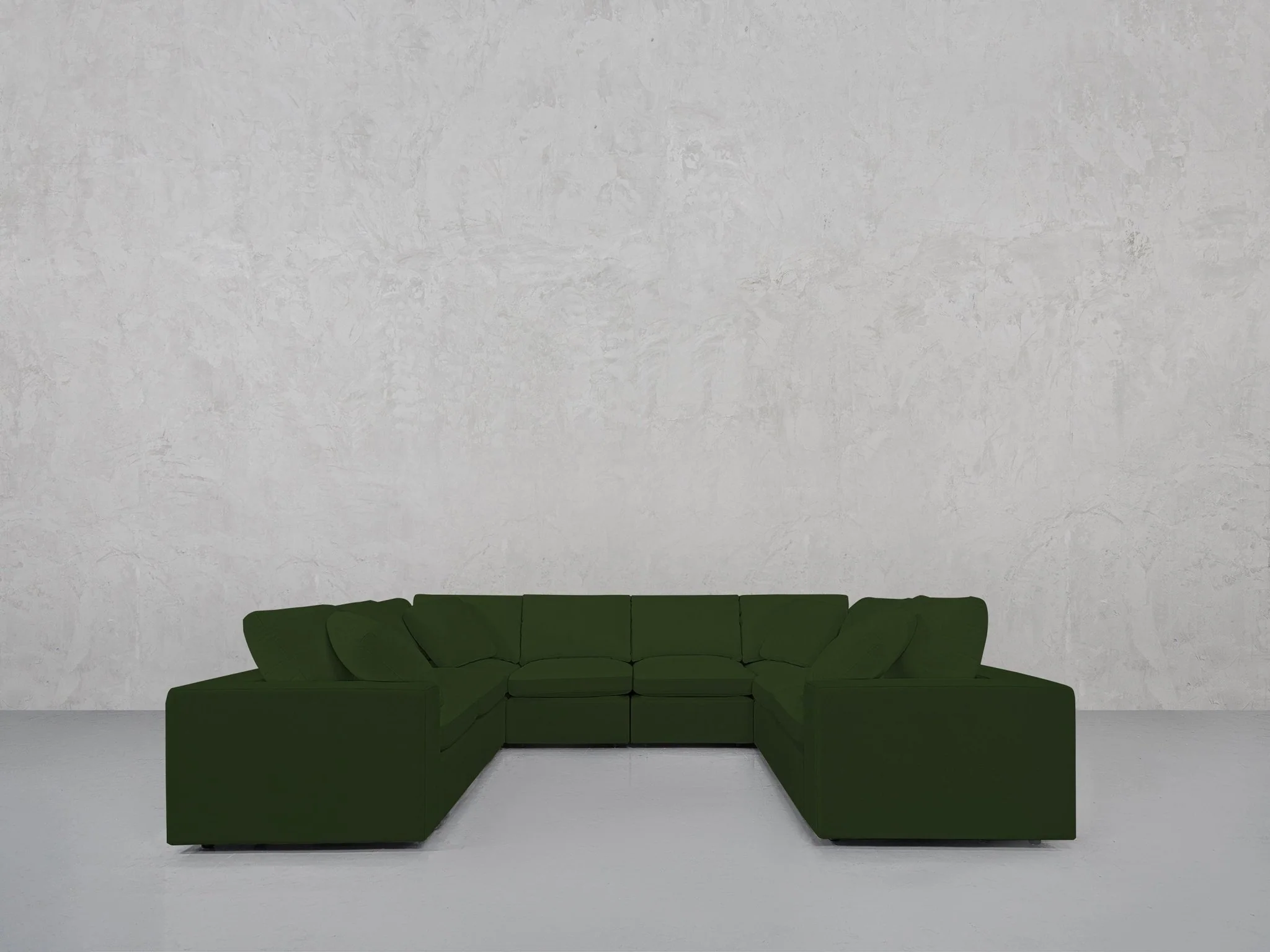 8-Seat Modular U-Sectional - Image 155