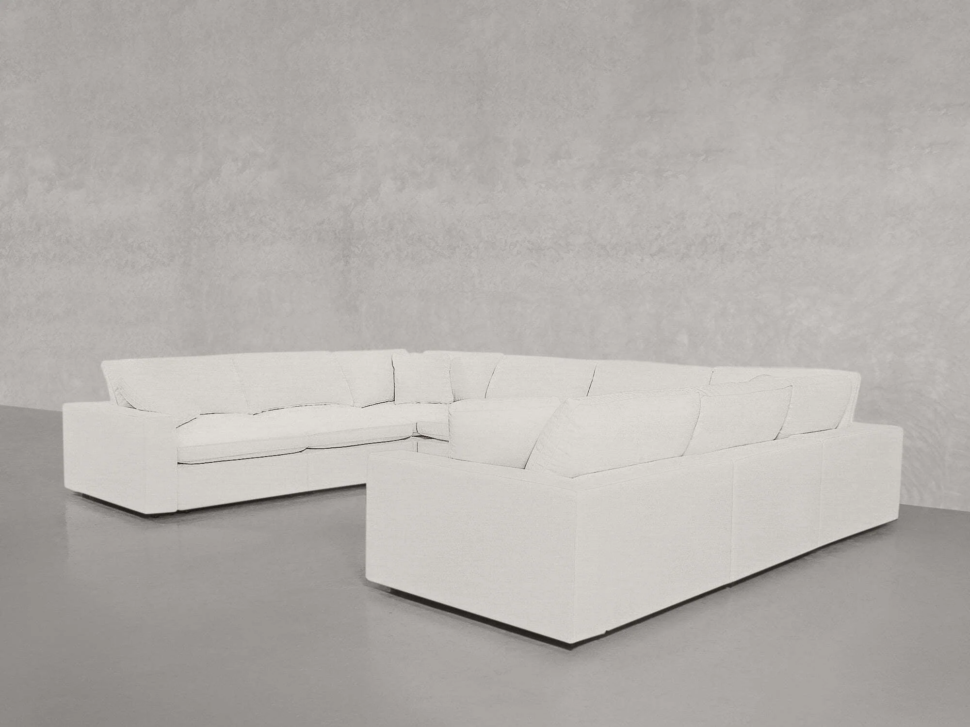 8-Seat Modular U-Sectional - Image 176