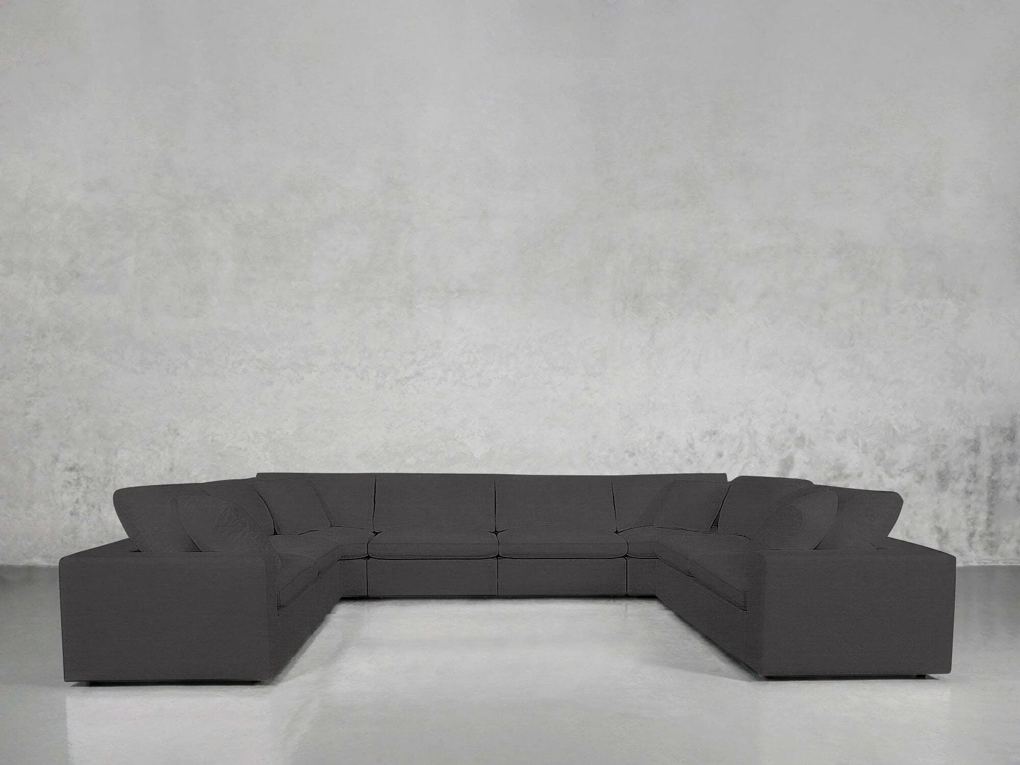 8-Seat Modular U-Sectional - Image 186