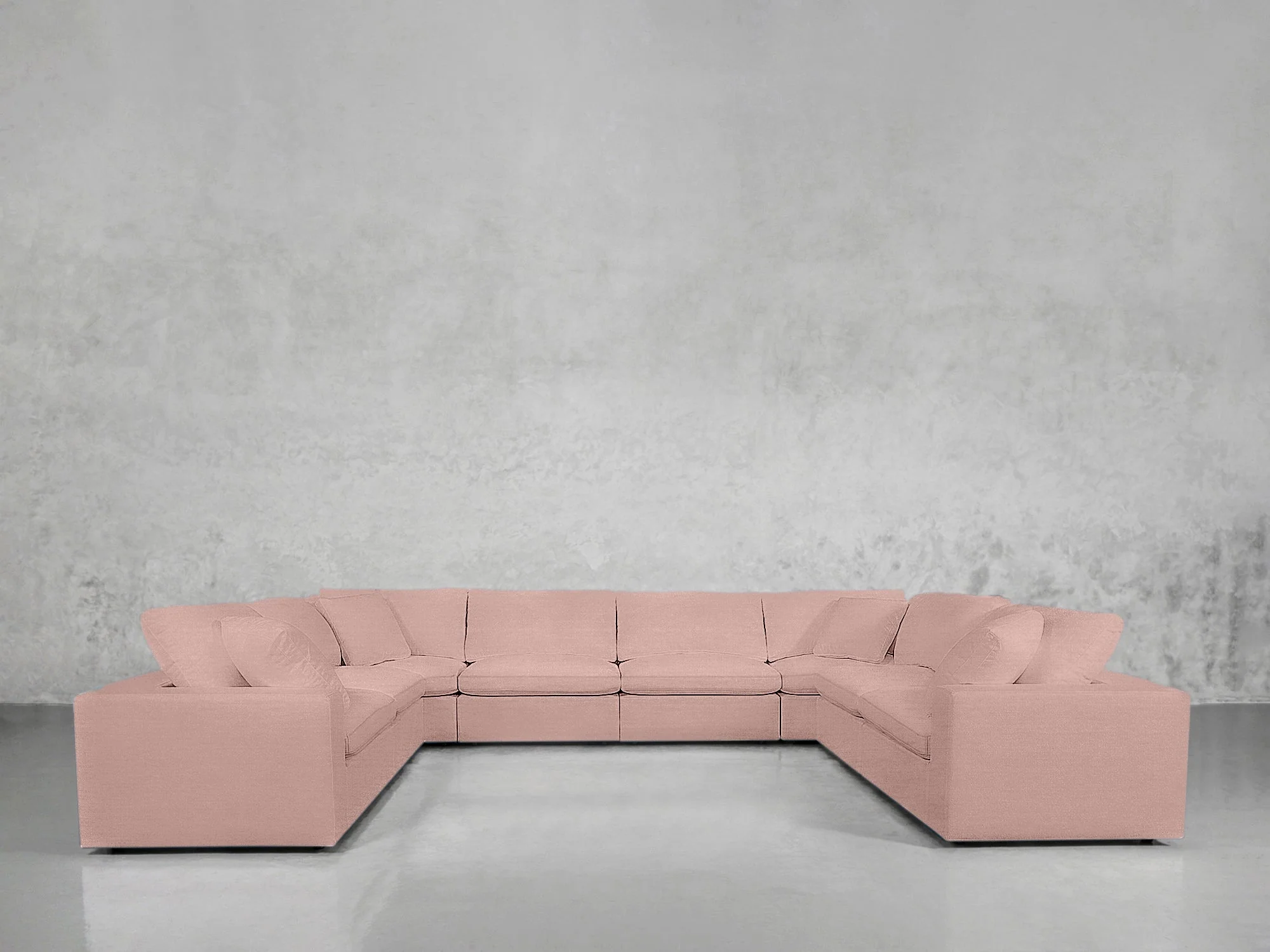 8-Seat Modular U-Sectional - Image 217