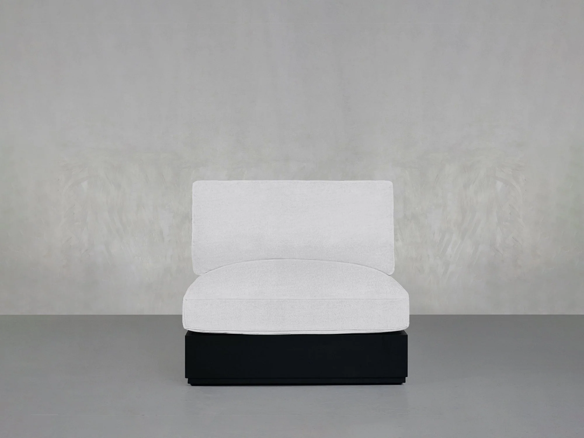 Armless Seat Aluminum Outdoor - Image 5