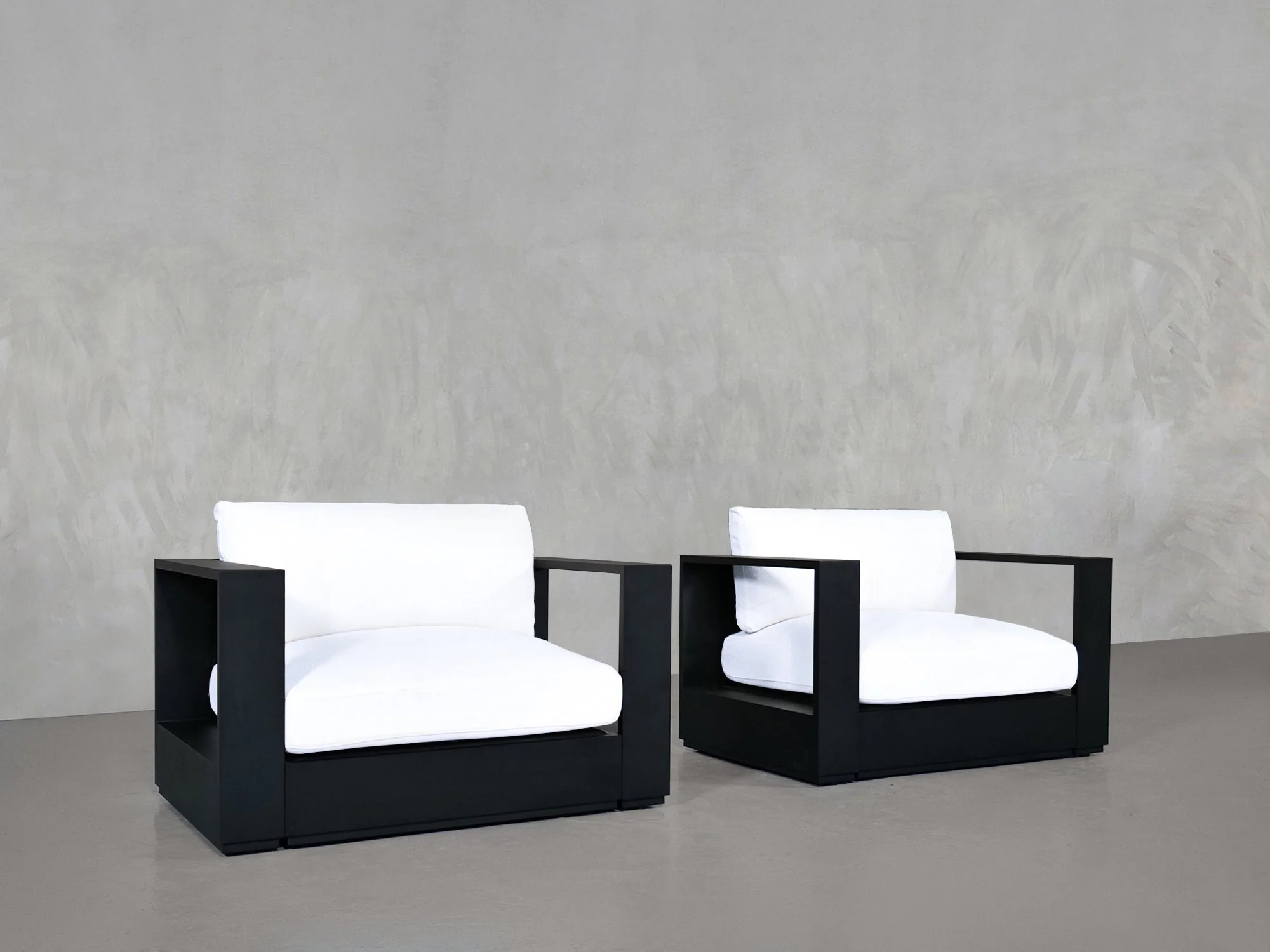 Double Armchairs Aluminum Outdoor - Image 3