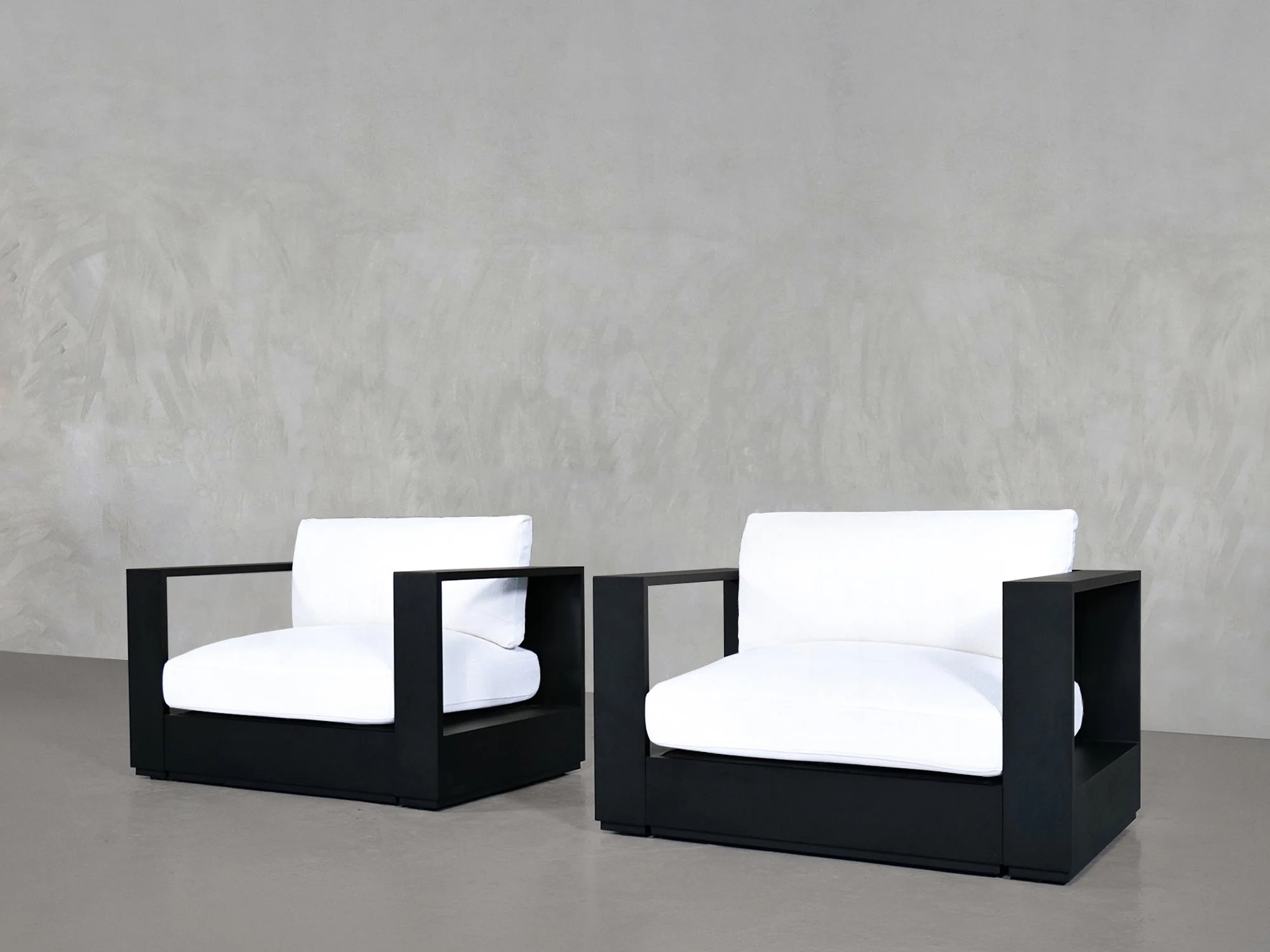 Double Armchairs Aluminum Outdoor - Image 4