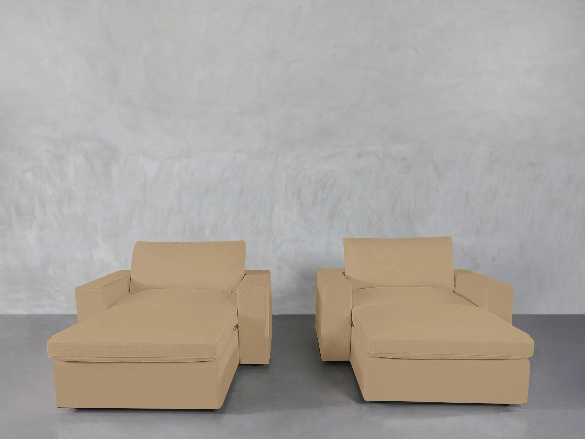 Double Armchairs with Ottomans - Image 104