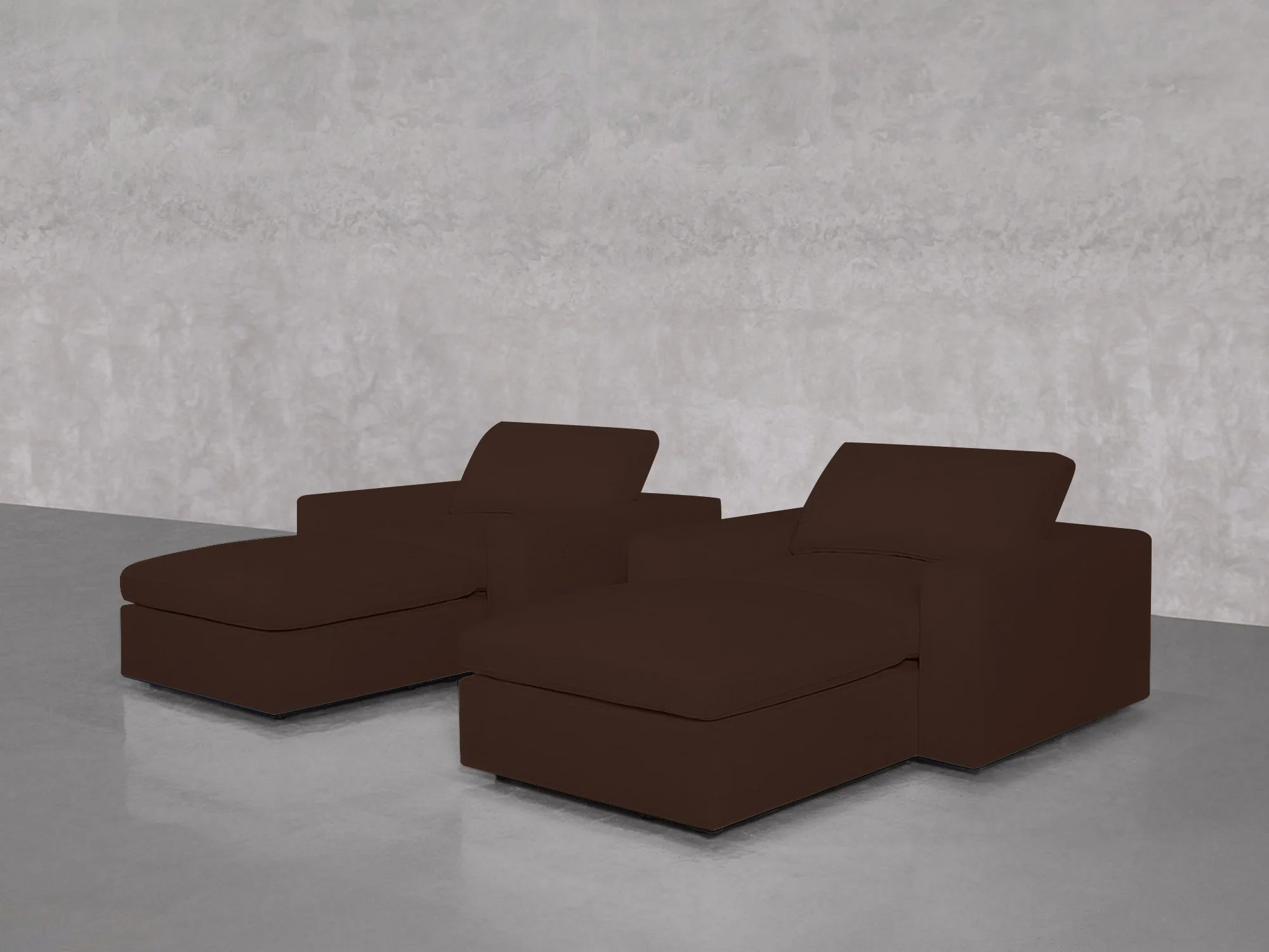 Double Armchairs with Ottomans - Image 114