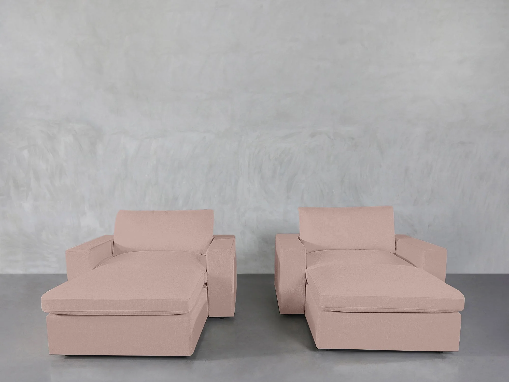 Double Armchairs with Ottomans - Image 176