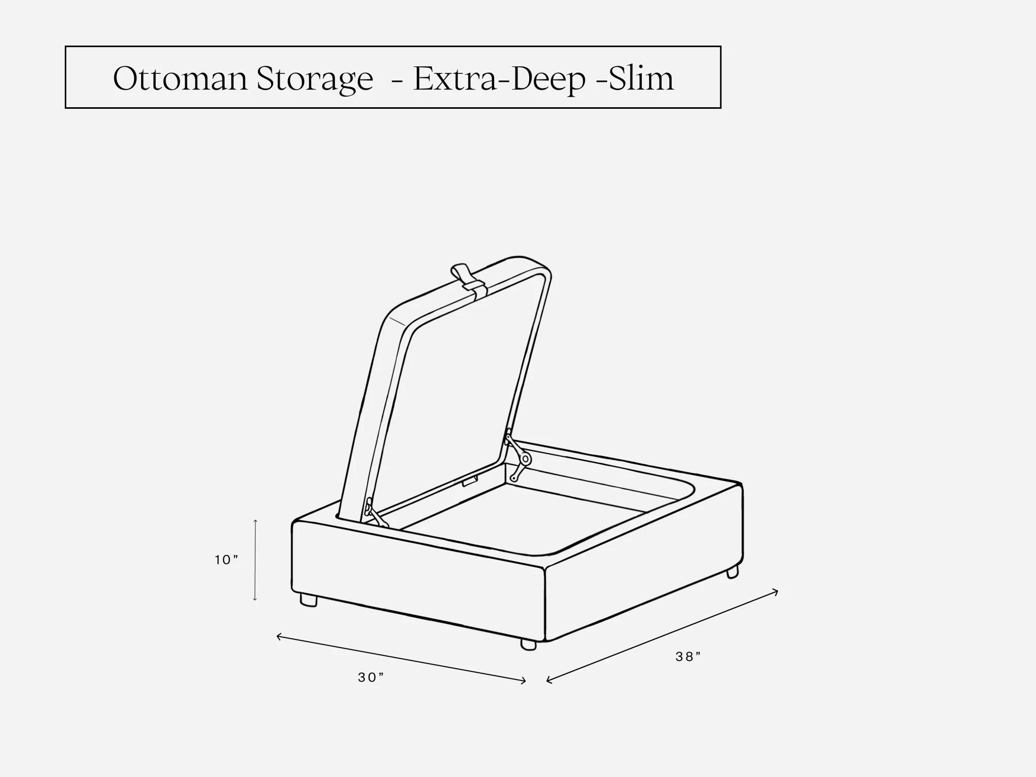 Ottoman (Storage) - Image 4