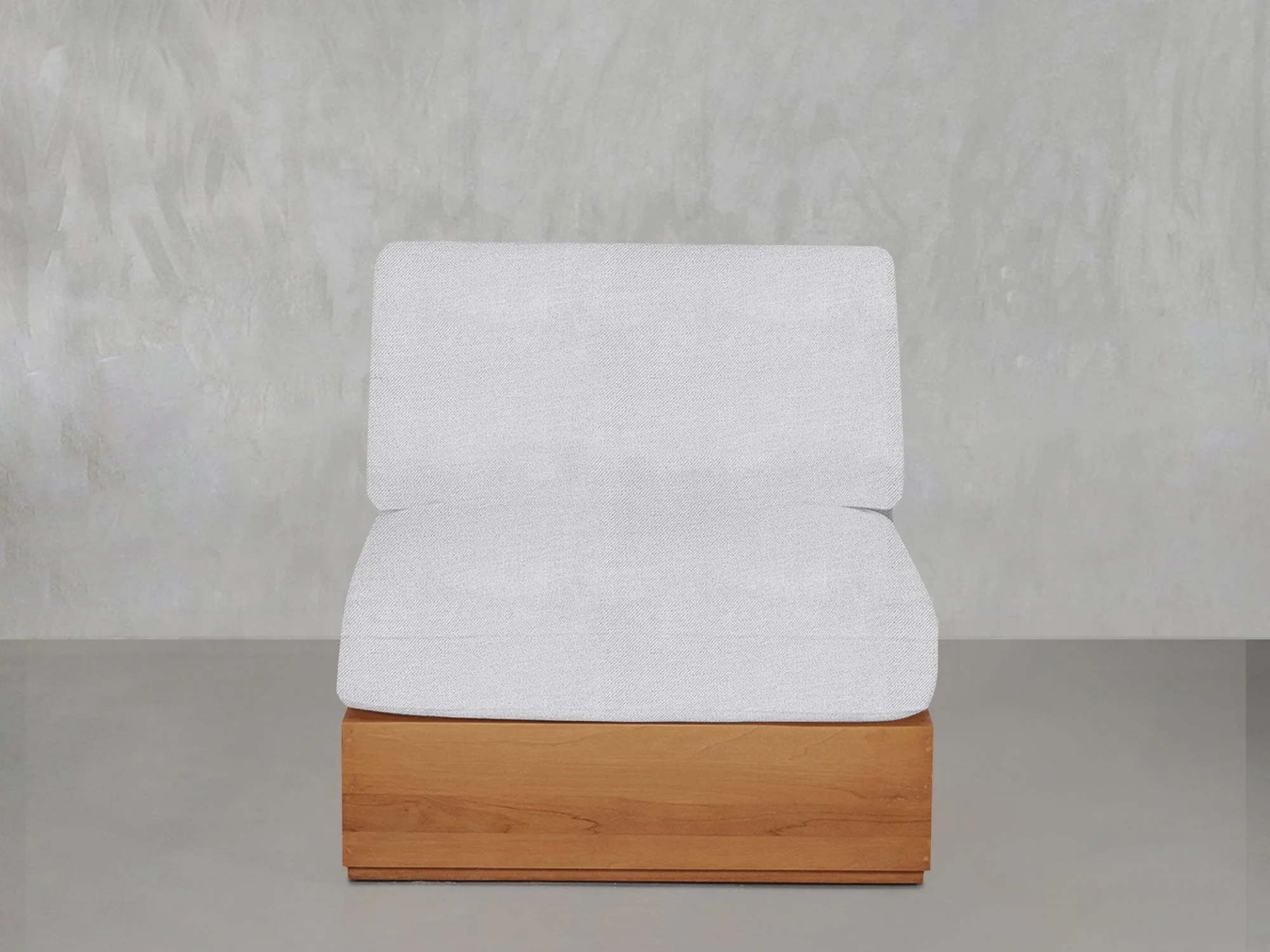 Armless Seat Teak Outdoor - Image 2